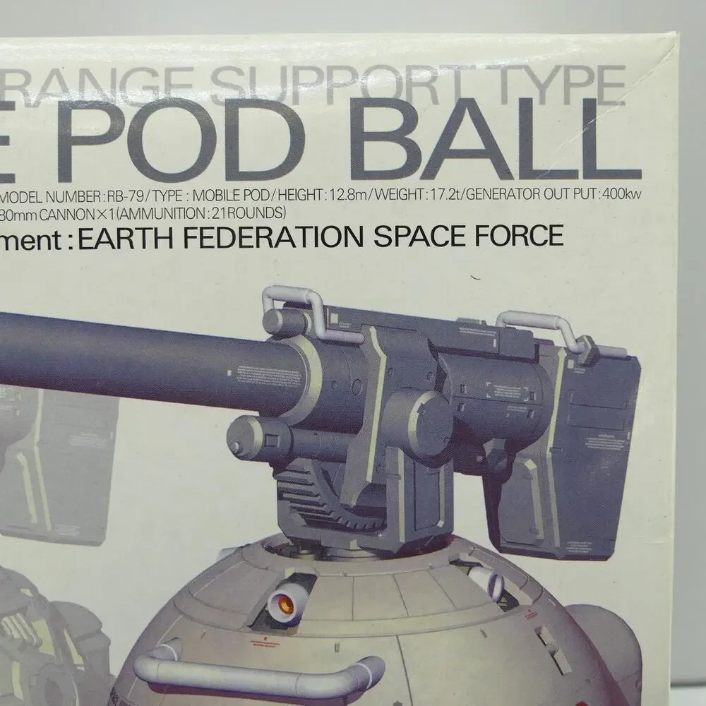 2004 Bandai MG RB-79 Mobile Pod Ball Ver.Ka Gundam Model Kit Design Japan